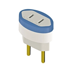 Pino Adaptador Daneva Chato/ Redondo Blister Com 01 Ref.1550