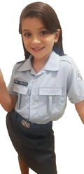 Farda Infantil Feminina Polícia Militar SP