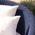 Chaise  160 cm em Corda Náutica e Alumínio Hibisco
