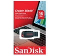 Pen Drive 16GB SanDisk Cruzer Blade, USB 2.0, Preto - SDCZ50-016G-B35
