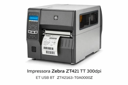 Impressora Zebra Zt421 Tt 300dpi Et Usb Bt Zt42163-t0a0000z