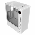 Gabinete Gamer Bolter White Ghost Lateral Em Vidro Pcyes - Gbwgpbr
