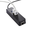Cabo Adaptador Usb-C Tipo-C Para Hub 3 Portas USB 3.0 Rj45 /1000 Mbps JC-TYC-R03