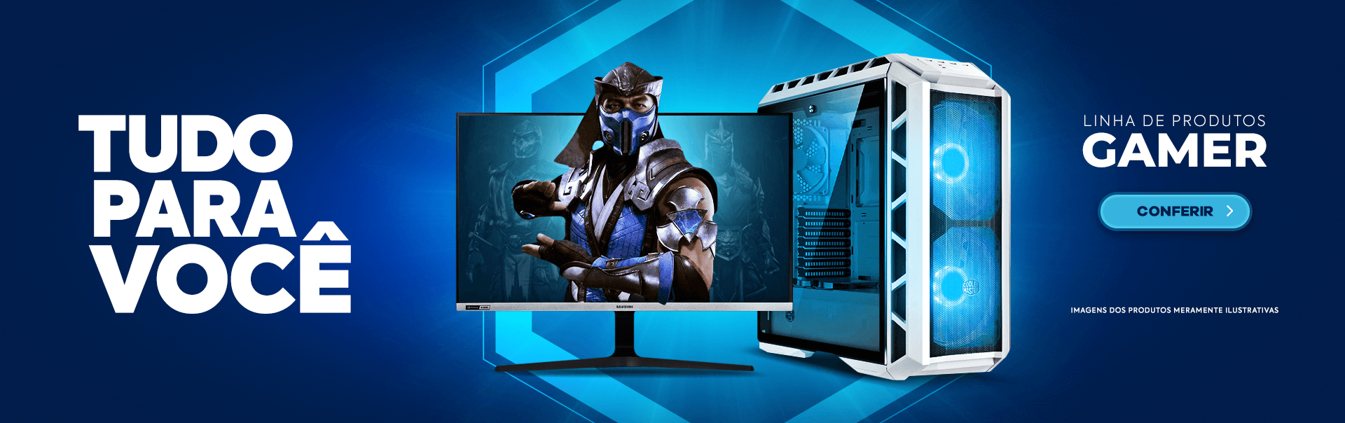 Tudo pra você - Linha de produtos Game.