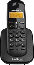 Telefone Sem Fio Ramal Intelbras Preto - Ts3111
