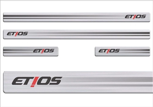 Soleira Protetora Etios 14/ 4 Peças Adesivo Resinado