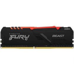 Memória DDR4 32GB 3200MHz Kingston Fury Beast RGB  - KF432C16BBA/32