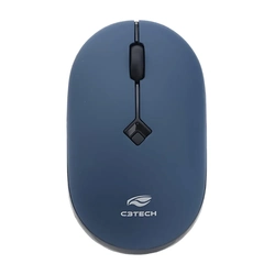 Mouse Sem Fio C3tech M-w60bl Rc Nano Azul