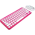 Kit Teclado e Mouse Letron Sem Fio Hello Kitty Rosa - 85096