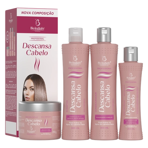Kit Capilar Descansa Cabelo Bio Instinto