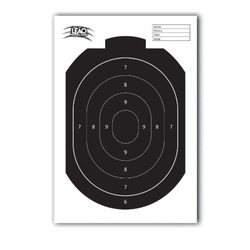 Alvo de Papel Leão Tiro (Humanóide)