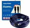 Cabo HDMI, Aquário, 4K15, 4K, Macho X Macho, 2.0, 15M