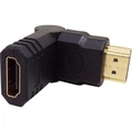 Adaptador Hdmi Macho x Hdmi Fêmea Gold 180º Storm - ADAP0010
