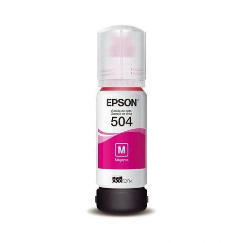 Refil De Tinta Epson T504 Magenta 6k - T504322-br