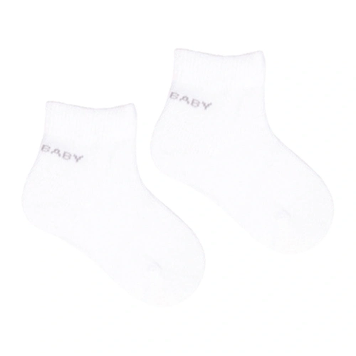 Meia Bebê RN Cano Médio Lisa Leke - Unissex