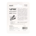 Pilha Recarregável Aaa C/4 - 900mah 1.2v - Vp3ab4r