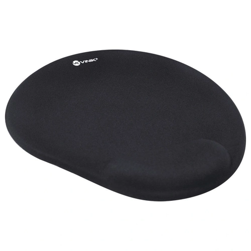Mouse Pad Com Apoio de Pulso Em Gel Mpg-10p Preto