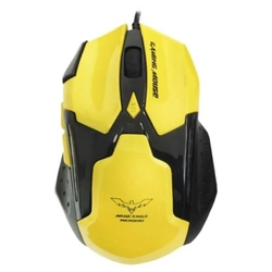 Mouse USB Gaming 7 Com Macro MD-MS898 YELLOW - Microdigi