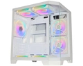 Gabinete Gamer K-Mex Aquario CG-W620 Angulo Micro Branco - CGW0620RH002CB0X