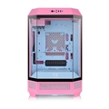 Gabinete Gamer Thermaltake The Tower 300, Painel de Vidro, Micro-Tower, 2x Fans 140mm, Bubble Pink - CA-1Y4-00SAWN-00