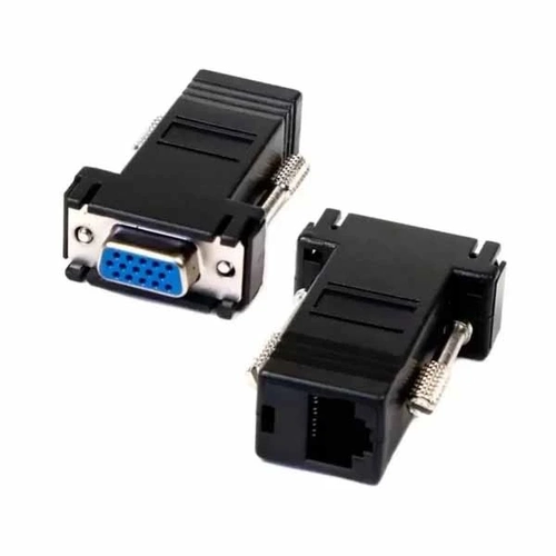 Adaptador Extensor Vga Femea Via Rj45 Até 30m Cat5/cat6 Ref. Le-5554