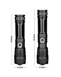 Lanterna Tática Militar - 9000W RomazT9