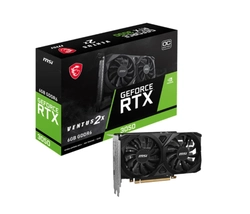 Placa de Vídeo MSI, Geforce, RTX 3050, Ventus, OC 2X 6GB - 96 Bits - 2 HDMI/1X DP - 912-V812-060