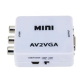 Adaptador Mini Conversor Rca P/ Vga Ref. Es-05