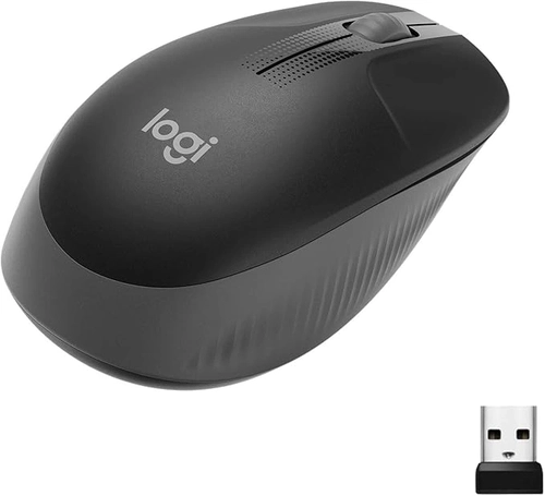 Mouse S/ Fio Wireless Ambidestro Usb M190  - Logitech