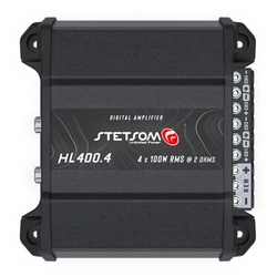 Modulo Potencia Stetsom Hl400.4 Iron High Line 2r Entrada Rca