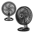 VENTILADOR DE MESA E PAREDE 2X1 TURBO BRITANIA BVT510P 57CM DIÂMETRO 127V