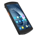 DT50 - Android 13, Qualcomm octa-core de 2,45 GHz, tela de 5,7 polegadas, resolução de 1440 x 720, memória de 4 GB / 64 GB, câmera traseira de 13 MP e frontal de 5 MP, resistente a quedas de 1,5 m e índice de proteção IP67.  Incluso: Fonte e cabo de energia.