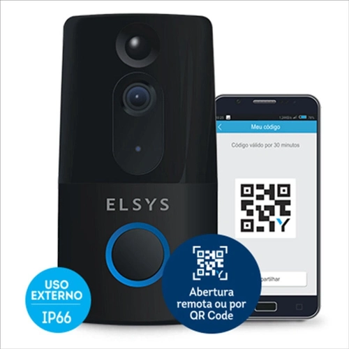 Video Porteiro Wi-fi C/ Modulo Externo Esl-vpw1 Elsys