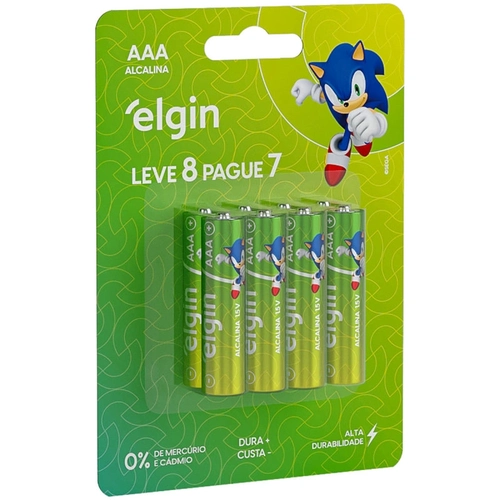 Pilha Alcalina Aaa Embalagem Promocional Leve 8 Pague 7 82344