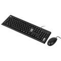 Kit Teclado e Mouse Pcyes Classic USB 2M KCBK