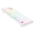 Teclado Mecanico Redragon Kumara Pro Lunar White RGB Switch Vermelho - K552W-RGB-PRO PT-RED