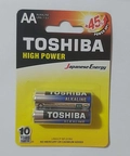 Pilha Alcalina AA Cartucho com 2 Unidades - Toshiba