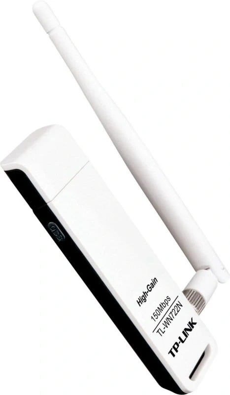Adaptador Usb Wireless n 150mbps 1 Antena Destacavel 4dbi - Tl-wn722n