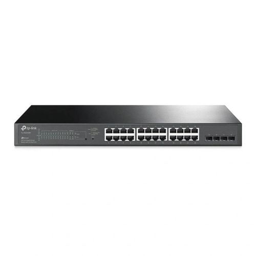 Switch Smart Gigabit C/ 24 Portas Poe+ e 4 Slots Sfp Jetstream Tl-sg2428p Smb