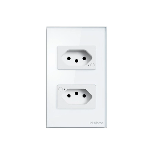 Tomada Dupla 10a Inteligente Wi-fi Ets 1002 Branco 4850064