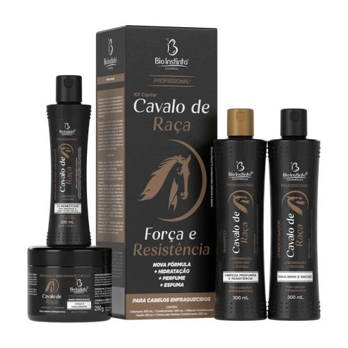 Kit Capilar Cavalo de Raça