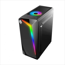 Gabinete Gamer  Hayom Gb1712 Rgb Lateral Em Vidro Mid Tower