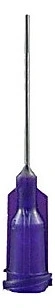 Kit 10 Agulhas Aplicadoras De Cola 21gauge Purple