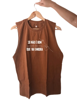 Regata Stone Fica Amor 2 — Só não é bom quando você diz que vai embora