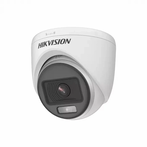 Camera Hikvision Dome An 2mp 2.8mm Colorvu Smart Light Ir20m Wdr 3d - DS-2CE70DF0T-PF