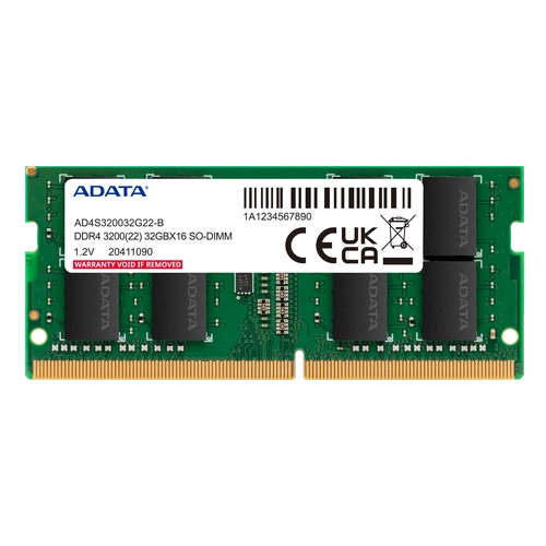 Memória Notebook DDR4 16GB 3200Mhz Adata - AD4S320016G22-SGN