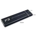 Adaptador F3 para M.2 Nvme e Sata Para Usb-c Tipo-c - Cs-adp-ngff/nvme