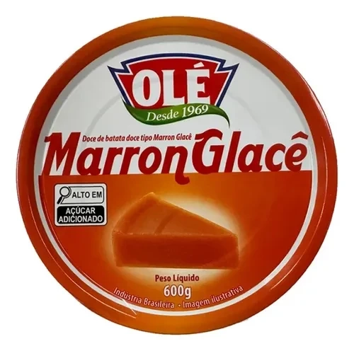 Doce De Batata Doce Tipo Marron Glacê 600g