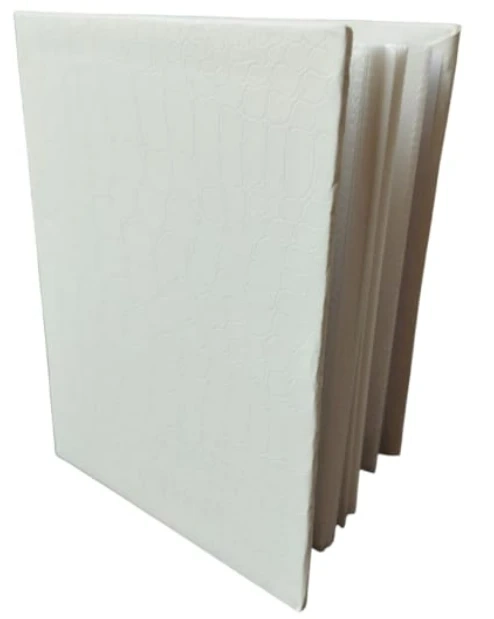 Álbum 15X21 P/100F. Liso Ref.4603 folhas branca transparente