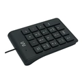 Teclado Numérico Multilaser Tfn100, Com Fio, Usb, Cabo de 120cm, Com Tecla 000, Preto - Tc227